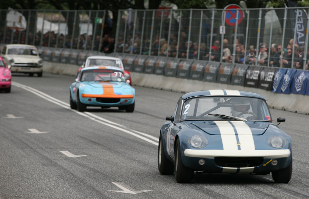 Flemming Viktor Andersen vandt løbet suverænt i sin Lotus Elan
(Foto: Motorsporten.dk)